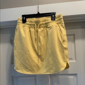 Yellow Mini Skirt